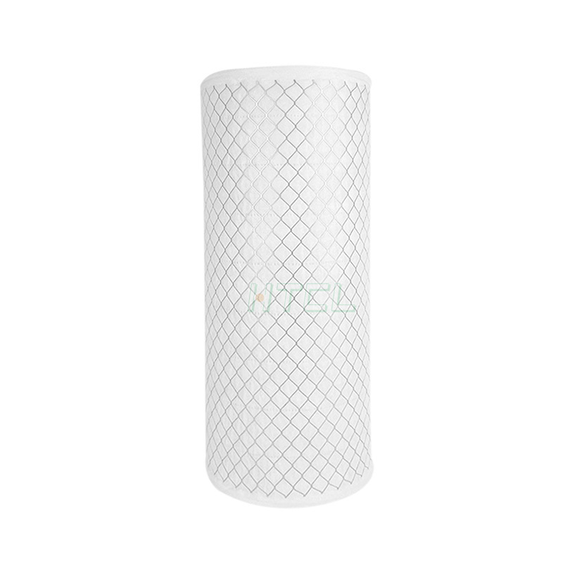 Blue White Green Cotton Metal Mesh Laminated Air Filter Media Roll For G3 G4 Pre Filter Pleated  Cotton Metal Mesh Laminated