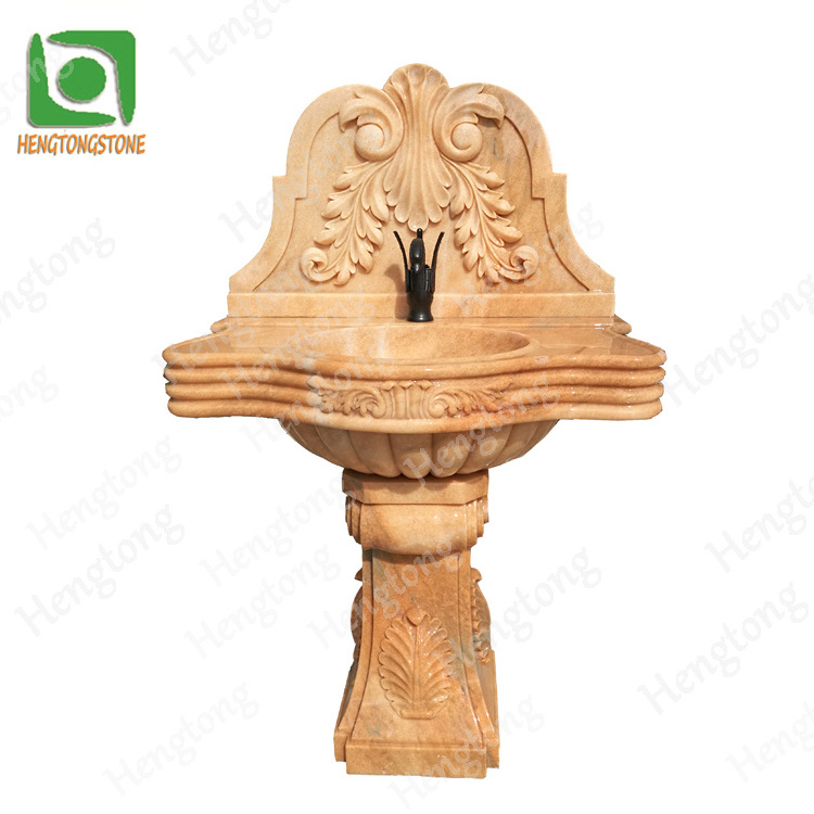 Home Garden Decorative Natural Stone Marble Washing Basins