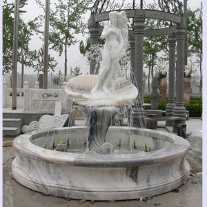 White Marble Birth Of Venus Statue Water Fountain Sculpture