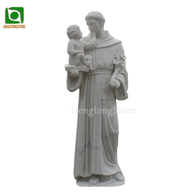 Granite and Marble Holy Family Statue Monument for Memorial