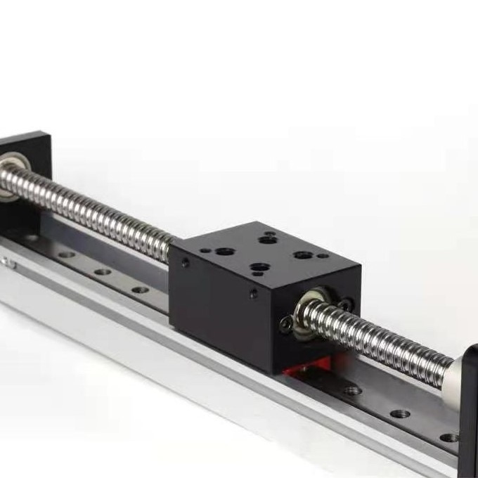 High quality single Axis Robot 50-3000mm linear motion module with step motor