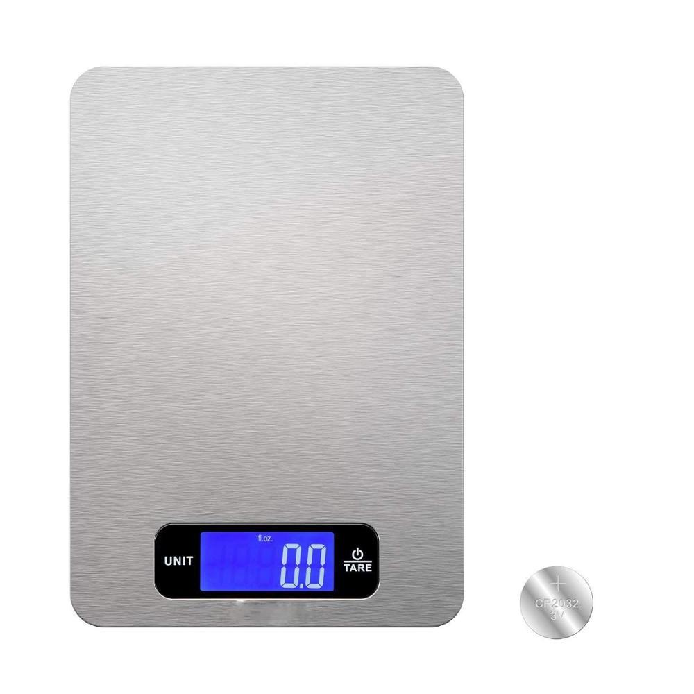 5kg 10kg Germany ALDI LIDL model Electronic Smart Household Stainless Steel Digital Food Weighing Kitchen Scale