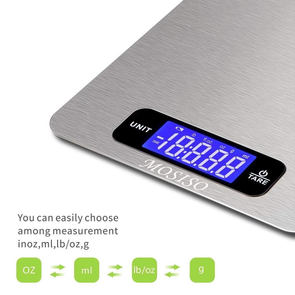 5kg 10kg Germany ALDI LIDL model Electronic Smart Household Stainless Steel Digital Food Weighing Kitchen Scale