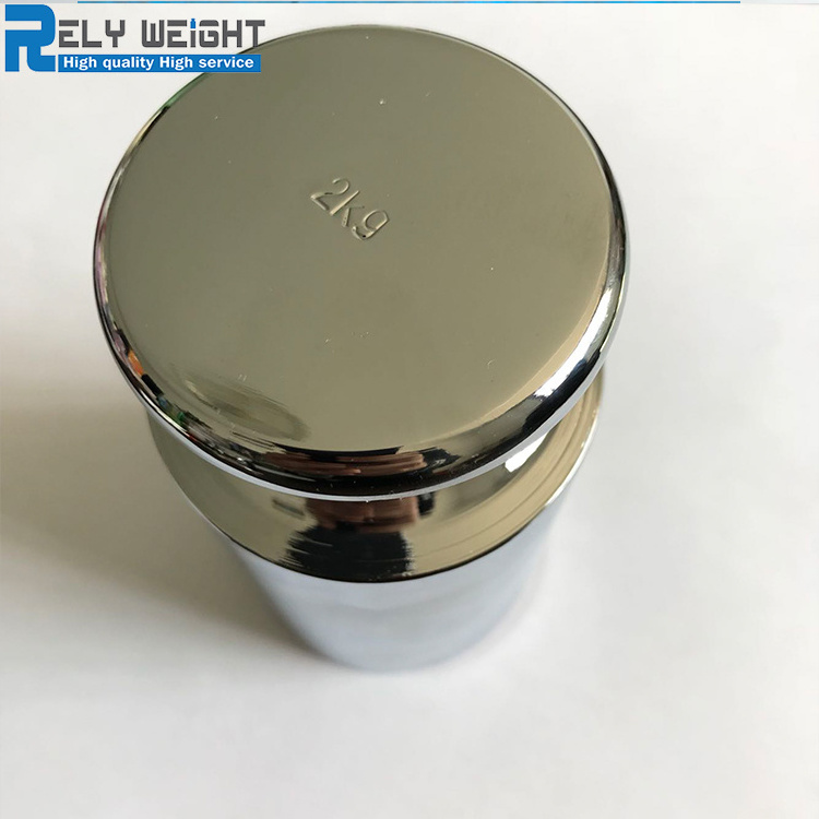 Chrome-plated steel split weight Box Set electronic scales mechanical balance calibration weight