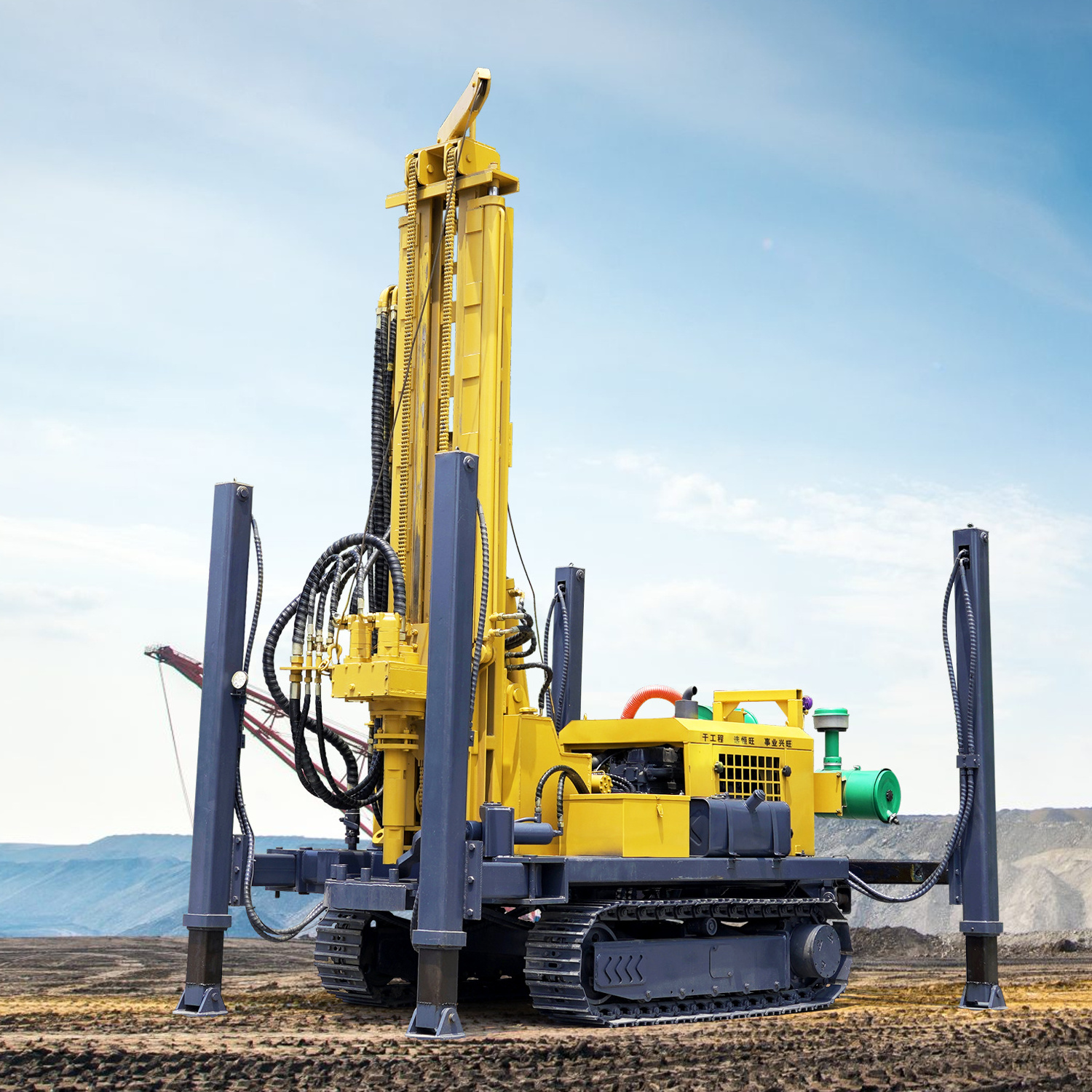 New arrivals water well drilling rig core drilling machine borehole drilling machines