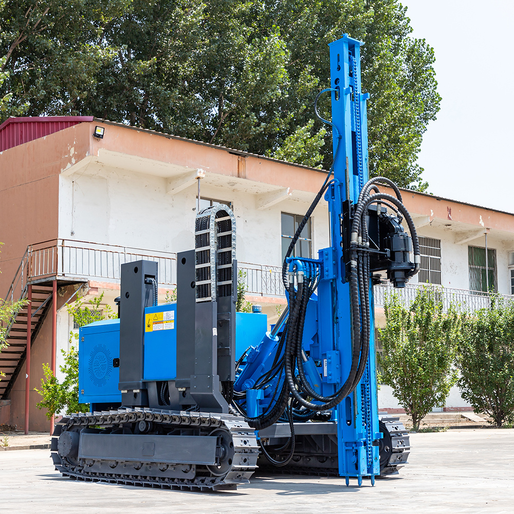 Hydraulic Drop Hammer Vibrating Pile Driving Machinery Post Ram Machine Pile Driver