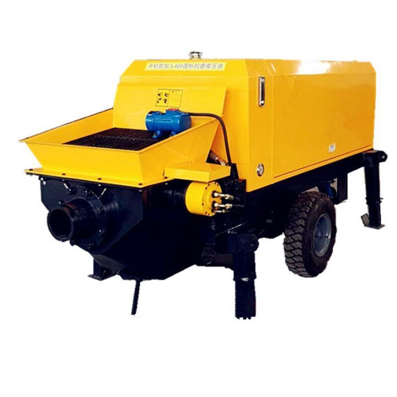 Diesel Concrete Mixer Pump/concrete pumping machine and concrete mixer