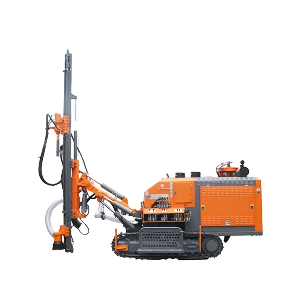 200m borehole rig bore hole drilling machine water blasting drill rig perforadoras de pozos de agua  mine drilling rig