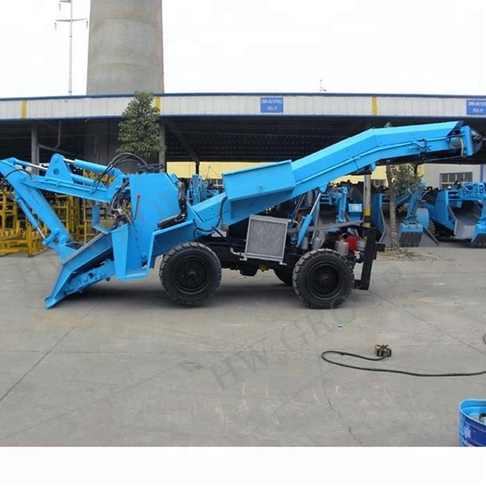 Hydraulic underground mining loader/ electric backhoe and loader machine/ China supplier mucking machine