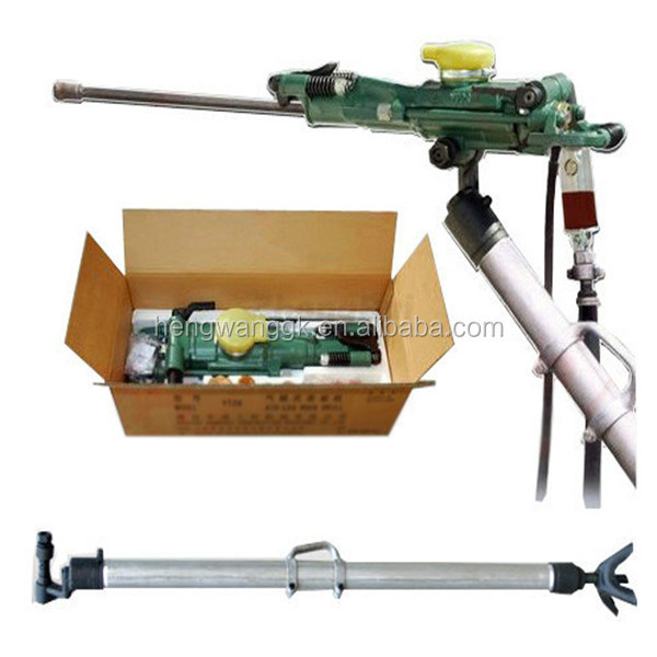 Pneumatic air leg rock drill machine YT28 stone breaking jackdrill