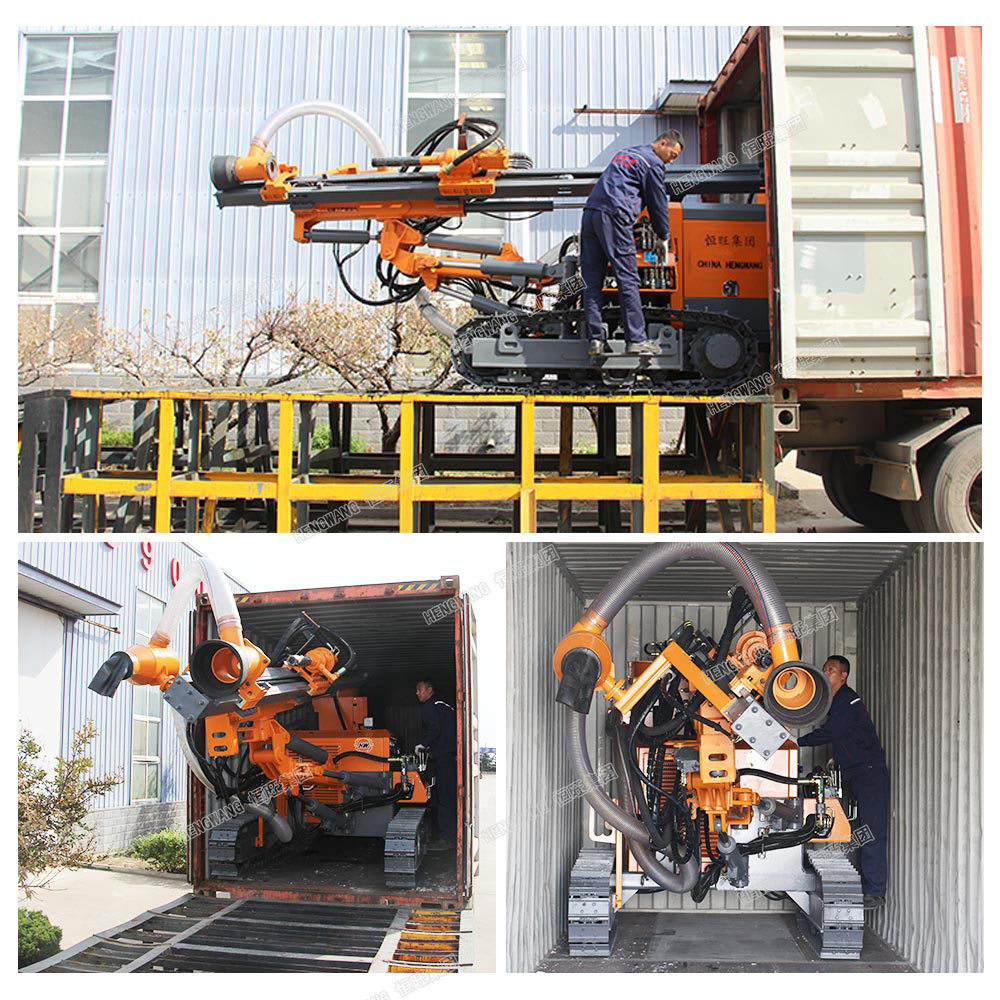 200m borehole rig bore hole drilling machine water blasting drill rig perforadoras de pozos de agua  mine drilling rig