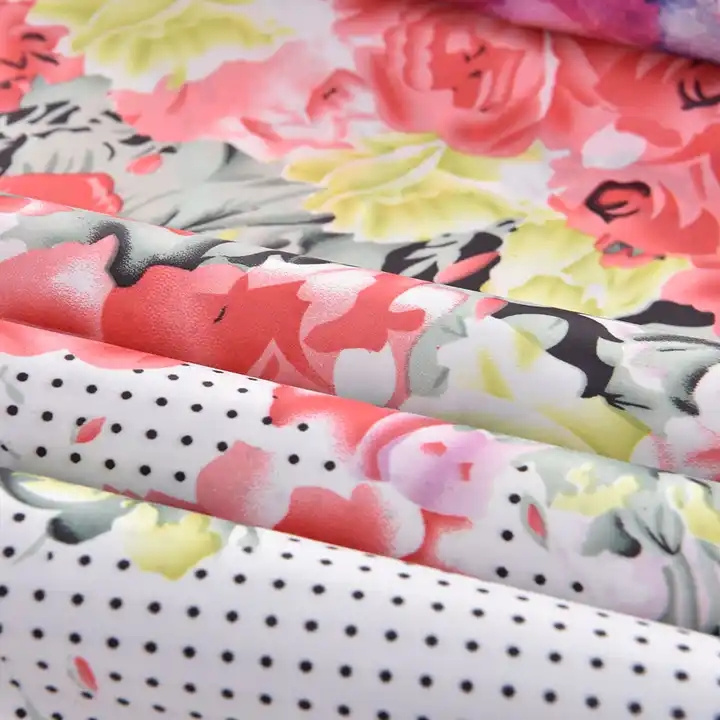 HENGWEI Brand Wholesale 300T 100% Polyester Printed Taffeta Fabric Lining for lining garment fabric