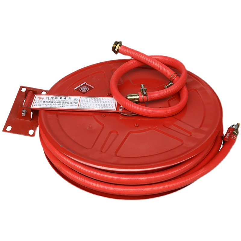 Fire Fighting Hose Reel Length 20/25/30/36 With Nozzle Fire Hose Cabinet