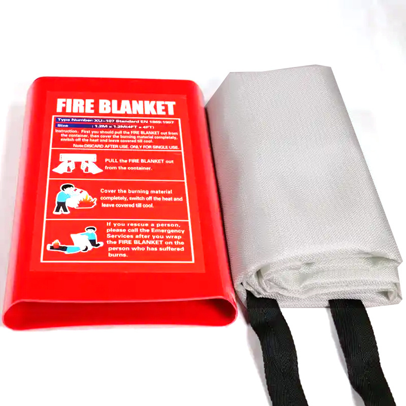 Spot supply of fire blankets for household fire protection, fiberglass fire blankets