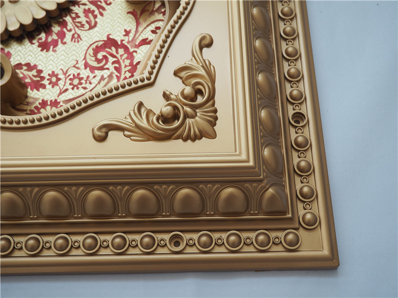 Customization Classic Artistic Polystyrene 60M Decorative Ceiling Tiles