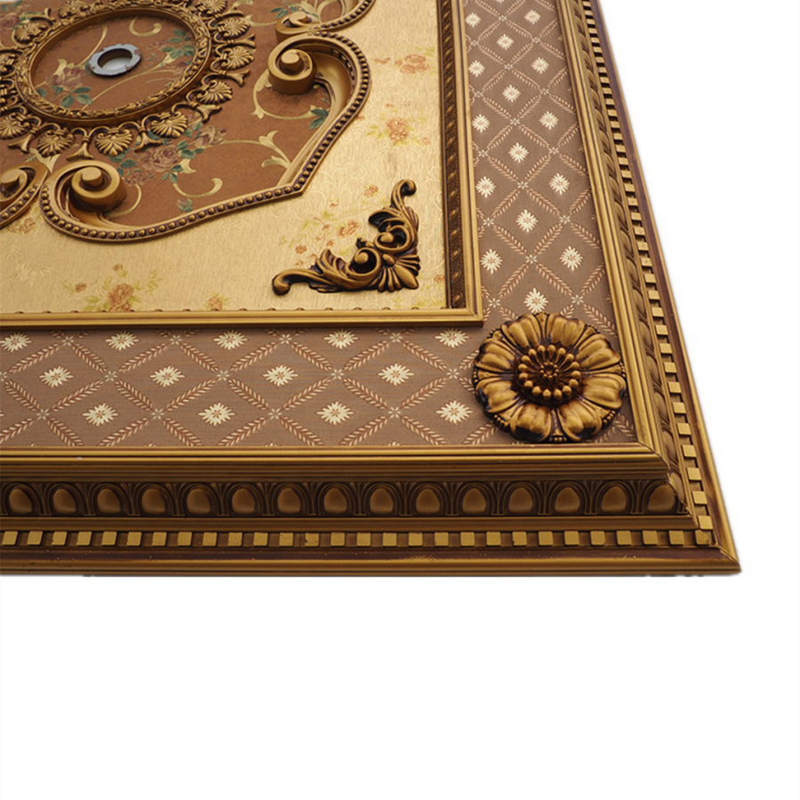 Customized European Palace Style Room Best Selling Products Artistic Ps Ceiling Tiles