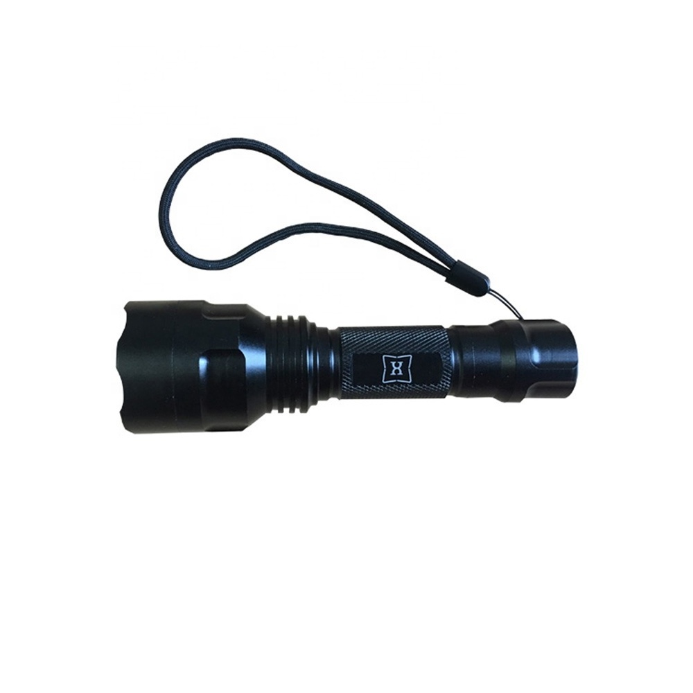 High Lumen Hiking Handheld Rechargeable Portable Outdoor LED Flashlight Mini Torch Light