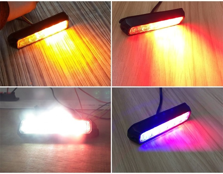 SL07 LED Solar Road Traffic Safety Flashing Warning Light Led Strobe Light For Roadway Safety