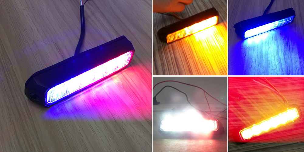 SL07 LED Solar Road Traffic Safety Flashing Warning Light Led Strobe Light For Roadway Safety