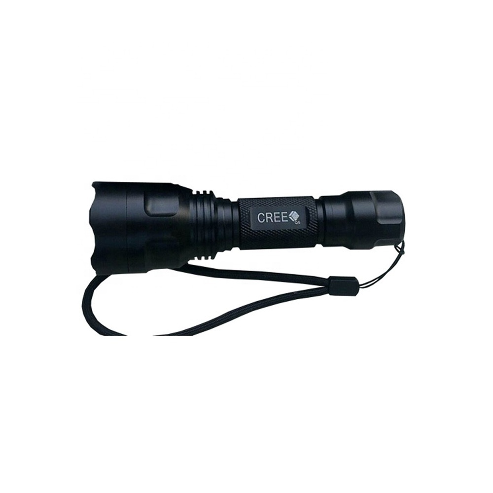 High Lumen Hiking Handheld Rechargeable Portable Outdoor LED Flashlight Mini Torch Light