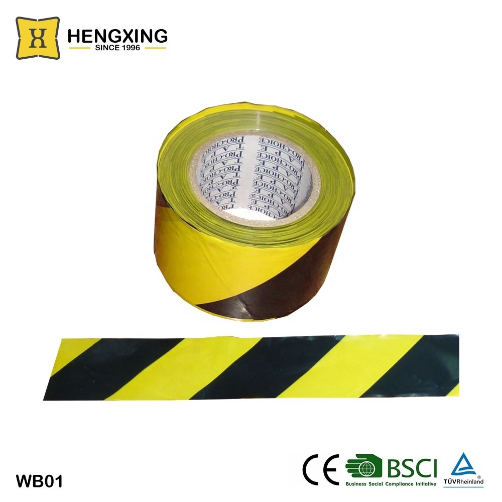 Non Adhesive Hazard Road Custom Printed New PE Barricade Safety Warning Caution Tape