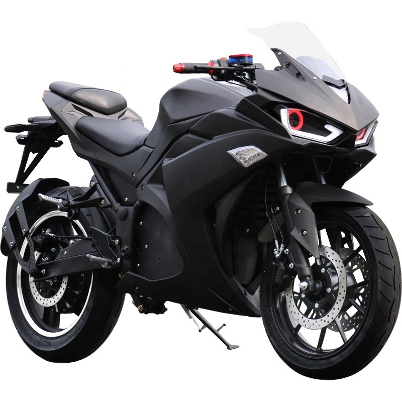 Top Fashion 72V Two-Seater Electric Racing Motorcycle Electric Sport Bike