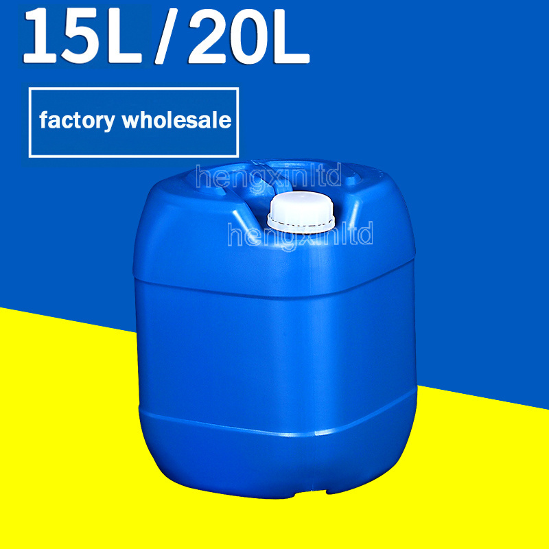 Factory direct sell 10L 20L 30L 60 liter blue chemical plastic drum/barrels/container