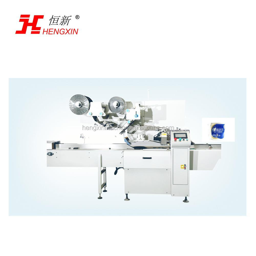 HENGXIN Fast Speed Full Automatic Single Roll Toilet Paper Tissue Packing Machinery