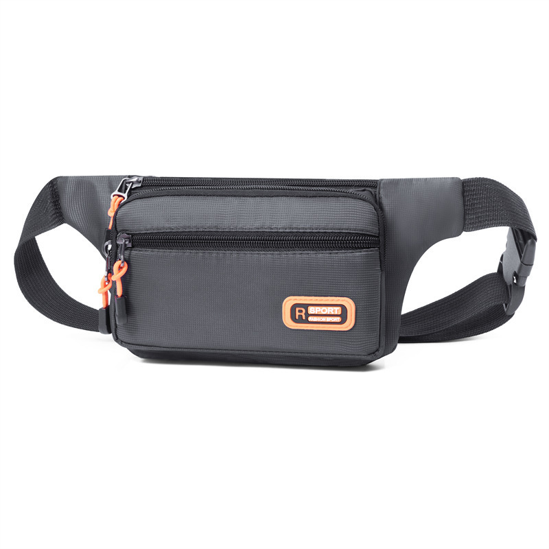 Outdoor Waist Bag Men Ladies Customize Logo Designer Sports Waterproof Wholesale Custom Belt Black Oxford Fanny Pack