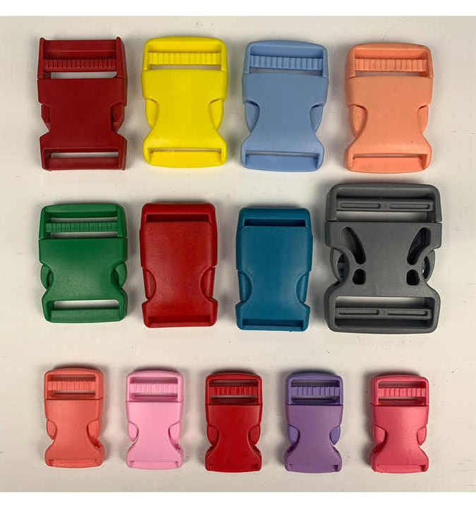 Wholesale Plastic Quick Release Belt Safety Breakaway Buckle Dual Adjustable Plastic Quick Side Release Buckles for Backpack