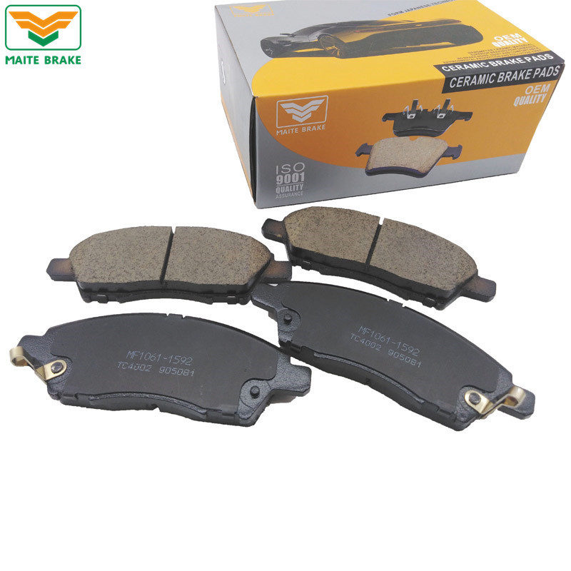 Automotive brake pads Oem D1060-Ed500 Car Accessories D1592 Bus Brakepad Korean for Motor Vehicle Shock Pad