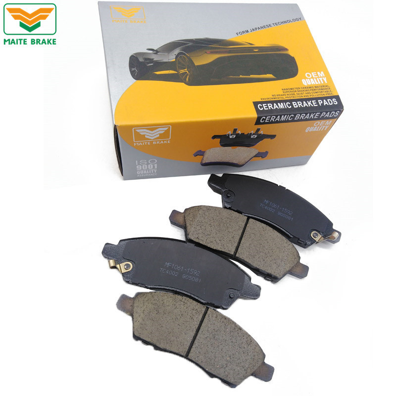 Automotive brake pads Oem D1060-Ed500 Car Accessories D1592 Bus Brakepad Korean for Motor Vehicle Shock Pad