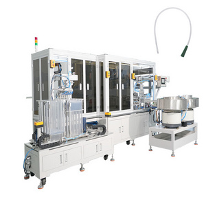 AUTOMATIC ASSEMBLY MACHINE FOR NELATON CATHETER disposable urine urethral tube 2way foley catheter