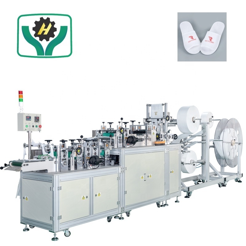 Hengyao Disposable Slipper Machine Shoes Making Machine Auto Fully Automatic Hotel Disposable Slippers Making Machine