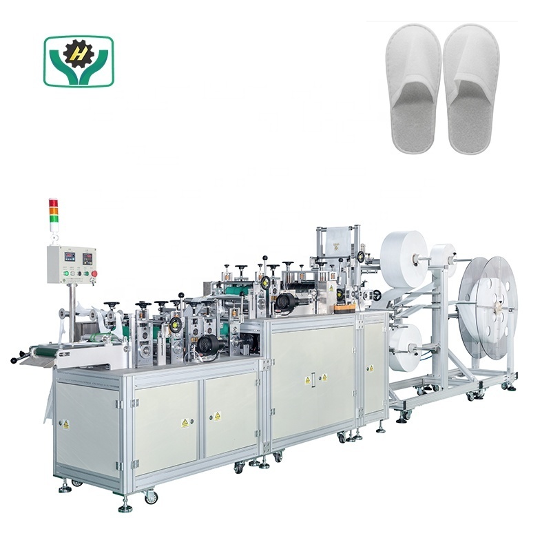 Hengyao Disposable Slipper Machine Shoes Making Machine Auto Fully Automatic Hotel Disposable Slippers Making Machine