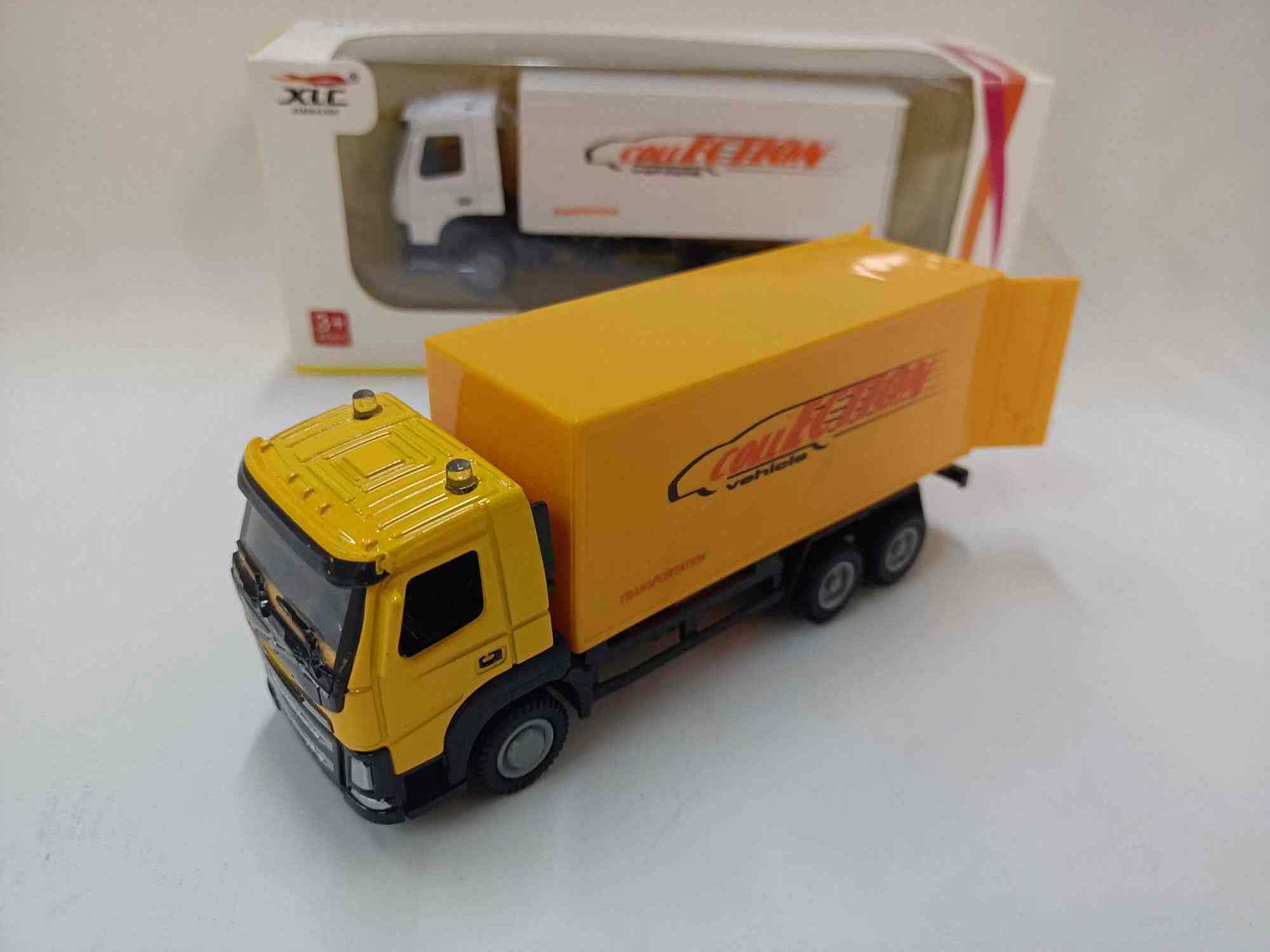 Hot Selling Miniature Metal Toy Cars 1: 50 scale sliding  free wheel  Die-cast cargo Truck Toys