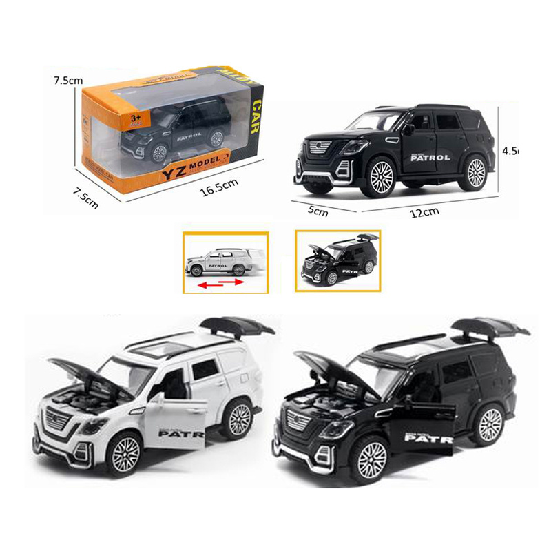 collection Miniature 1 :36 Four open doors new alloy car model car die cast off-road car toys for kids