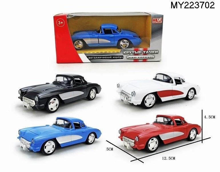 Wholesale Custom Antique toys 1: 32 scale Vintage Model Car die cast car toy model for kids