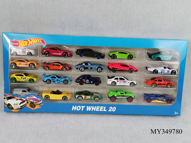 Amazing promotion 1: 64 scale die cast mini car toys blind box pack of 24pcs Diecast Model Car for kids