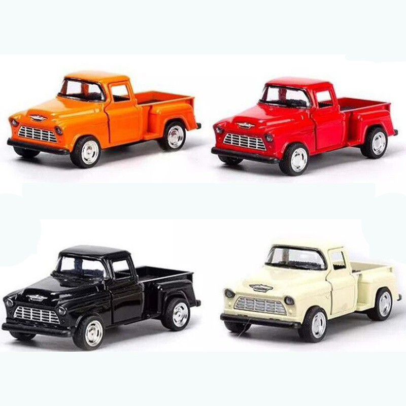 Wholesale Custom 1:32 scale old style Die Cast pickup vintage Car Toys for kids