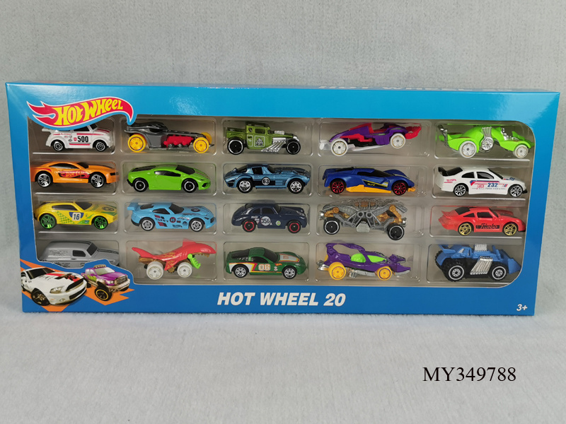 Amazing promotion 1: 64 scale die cast mini car toys blind box pack of 24pcs Diecast Model Car for kids