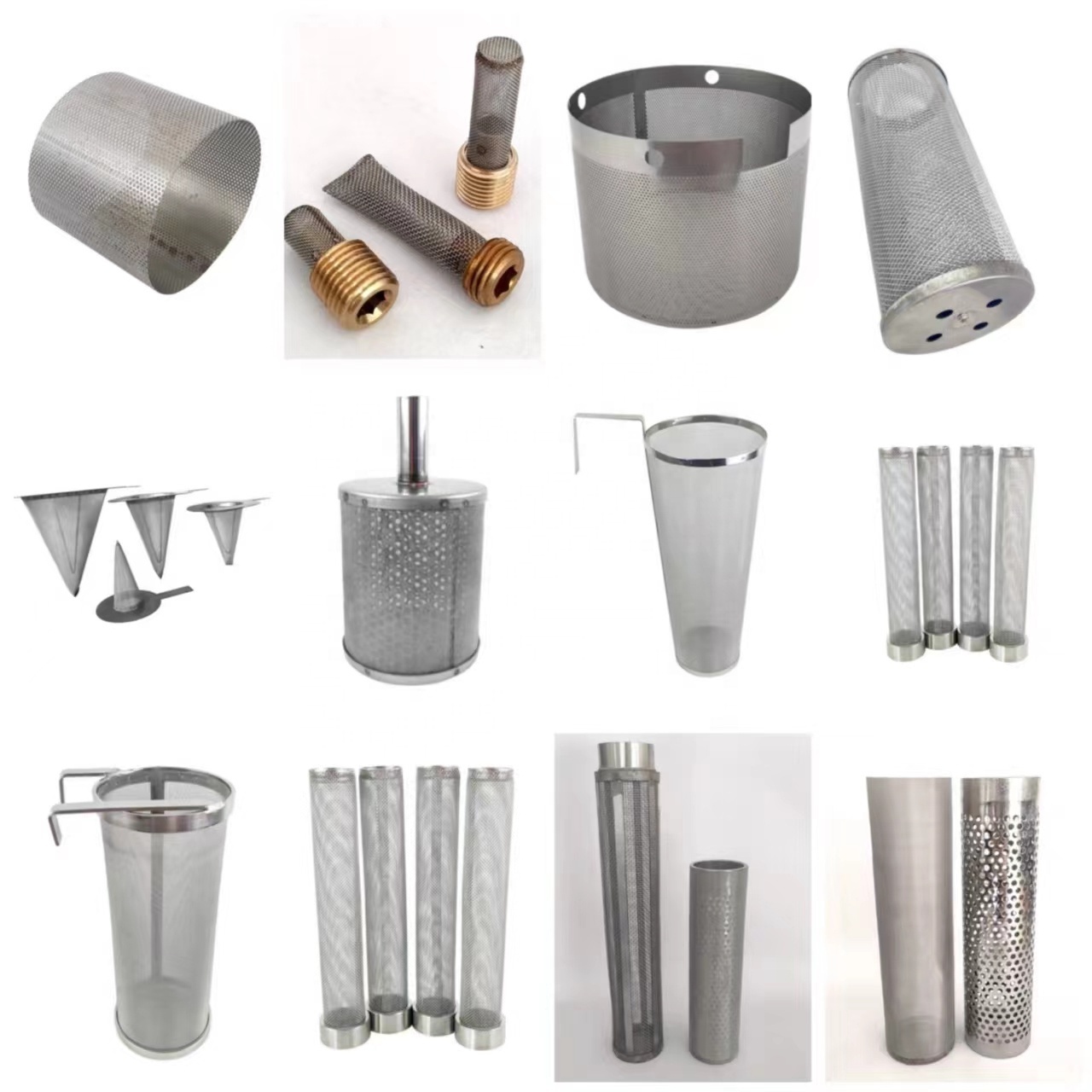 custom factory STRAINER TUBE/BASKET/CONE AND DOME