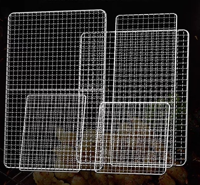 stainless steel barbecue bbq grill wire mesh net/BBQ Grill Mesh/ barbecue grill netting