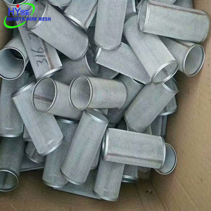 stainless steel wire mesh screen filter cylinder for filtration