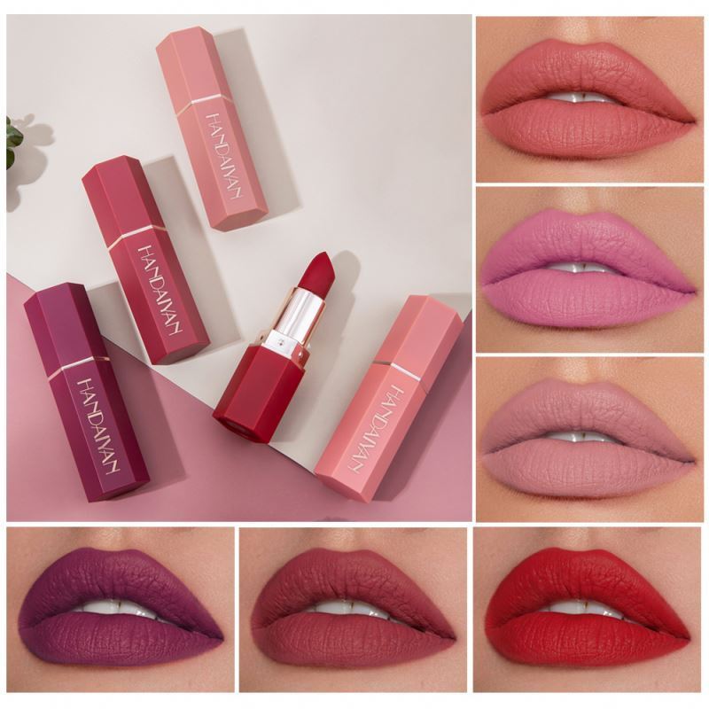 HANDAIYAN Lipstick Chinese Style Makeup Best Matte Moisturizing Personalized Low Price Waterproof Color Lipstick