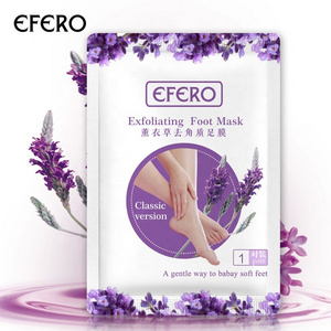 EFERO Exfoliating Foot Mask Pedicure Socks Exfoliation for Feet Mask Remove Dead Skin Heels Foot Peeling Mask for Legs