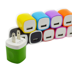 5W Fast Smart Cute US EU 1A Portable 2.0 Mobile Universal Laptop Cell Phone Single Usb Wall Charger