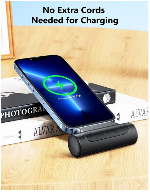 Newest Patent Smart Phone Portable Charger Station Wireless Magnetic Power Bank