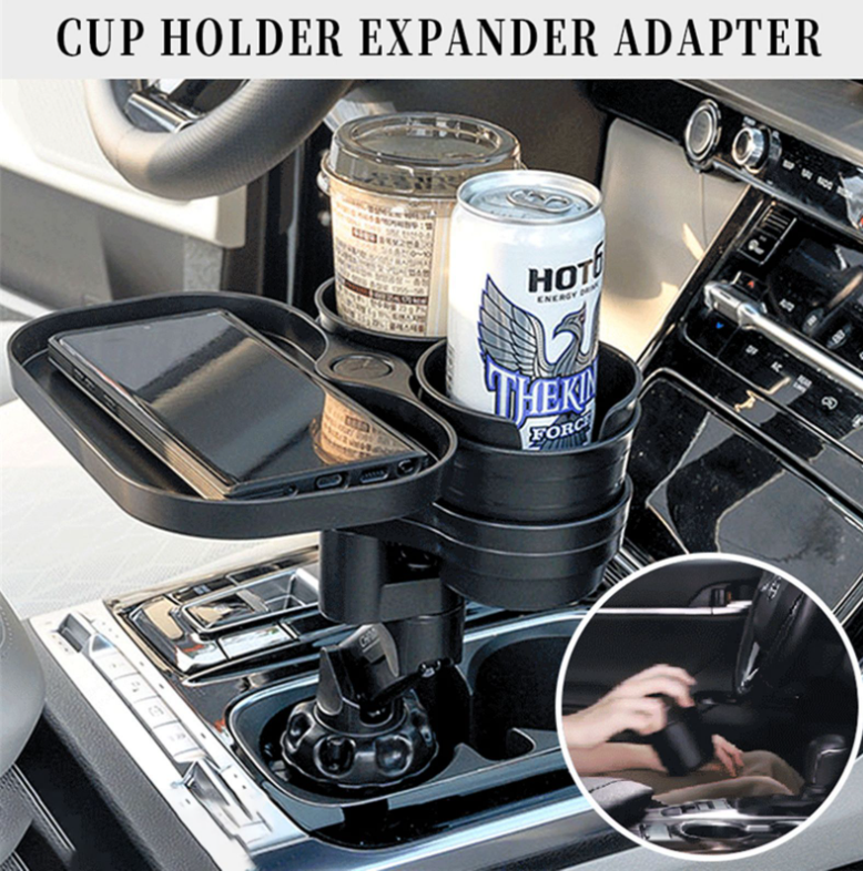 Universal Multifunction Adjustable Car Food Mount Cup Holder Expander Adapter For Car Drink Water Coffee