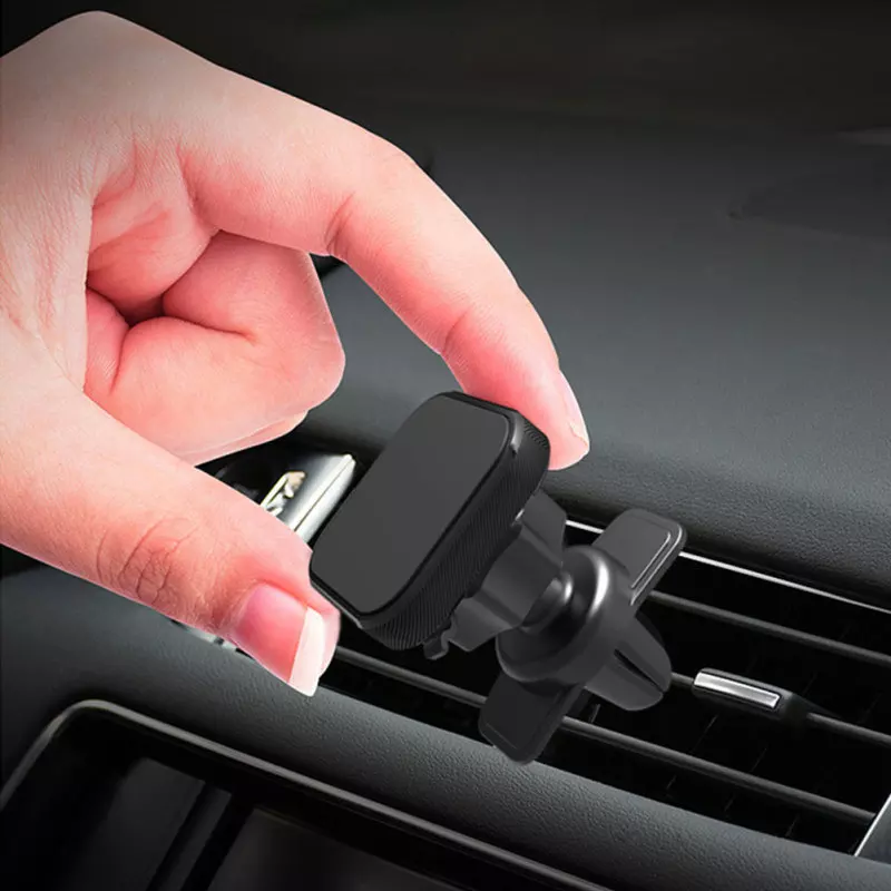 Car Phone Holder Magnetic For iPhone For Samsung Air Vent Mount Universal Mini Phone Car Holder